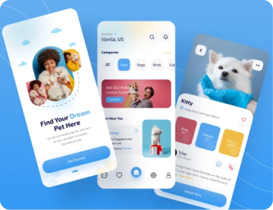 Pet Shop Mobile App Design