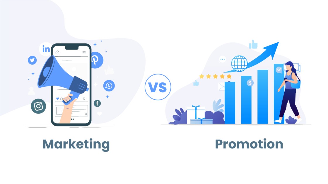 Marketing Vs Promotion: Definitions, Key Differences, Types & Benefits