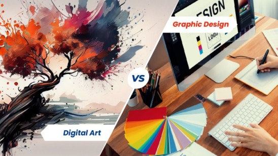 Digital Art vs Graphic Design: Similarities, Differences & Other Key Factors